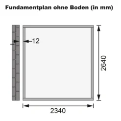 Abri De Jardin Adossé En Bois Gris Terre 6,23m² Bomlitz 3 - Karibu -Jardin Fournitures Soldes abri de jardin adosse en bois gris terre 623m bomlitz 3 karibu 3