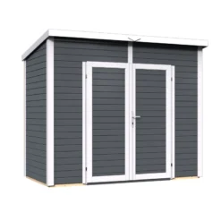 Abri De Jardin En Bois Anthracite 3,49m² Skur 2 + Plancher – Baltic 8 Abri De Jardin En Bois Anthracite 3,49m² Skur 2 + Plancher – Baltic -Jardin Fournitures Soldes abri de jardin en bois anthracite 349m skur 2 plancher baltic 1