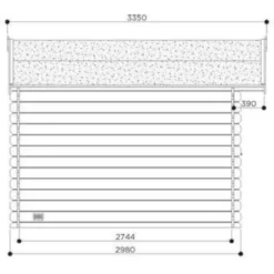 Abri De Jardin En Bois Massif 28mm Lannion Porte Double 8,88m² - SOLID -Jardin Fournitures Soldes abri de jardin en bois massif 28mm lannion porte double 888m solid 2