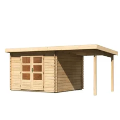 Abri De Jardin En Bois Massif 8,82m² Bastrup 5 Avec Appentis 200cm – Karibu 8 Abri De Jardin En Bois Massif 8,82m² Bastrup 5 Avec Appentis 200cm – Karibu -Jardin Fournitures Soldes abri de jardin en bois massif 882m bastrup 5 avec appentis 200cm woodfeeling 2