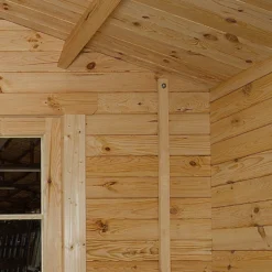 Abri De Jardin En Bois Massif 9m² PLUS - Madriers 28mm Gardy Shelter -Jardin Fournitures Soldes abri de jardin en bois massif 9m plus madriers 28mm gardy shelter 4