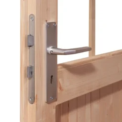 Abri De Jardin En Bois Massif Anthracite 5,62m² Bastrup 2 Avec Appentis 300cm Et Paroi Arrière – Karibu -Jardin Fournitures Soldes abri de jardin en bois massif anthracite 562m bastrup 2 avec appentis 300cm et paroi arriere woodfeeling 5