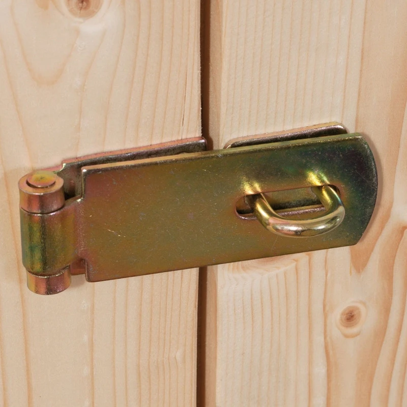 Abri De Jardin En Bois Massif Gris Terre 5,25m² Kerko 3 Avec Appentis 280cm Et Paroi Arrière – Karibu 6 Abri De Jardin En Bois Massif Gris Terre 5,25m² Kerko 3 Avec Appentis 280cm Et Paroi Arrière – Karibu – Image 6