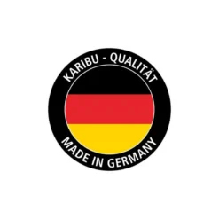 Abri De Jardin En Bois Vitrifié Gris 19mm Qubic 6.05m² - Karibu -Jardin Fournitures Soldes abri de jardin en bois vitrifie gris 19mm qubic 605m karibu 3