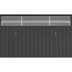 Abri De Jardin En Métal Anthracite 5,22m² + Kit D'ancrage + Kit De Fondation DURAMAX -Jardin Fournitures Soldes abri de jardin en metal anthracite 522m duramax kit d ancrage kit de fondation 2