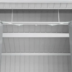 Abri De Jardin En Métal Gris 5,22m² + Kit D'ancrage + Kit De Fondation DURAMAX -Jardin Fournitures Soldes abri de jardin en metal gris 522m duramax kit d ancrage kit de fondation 5