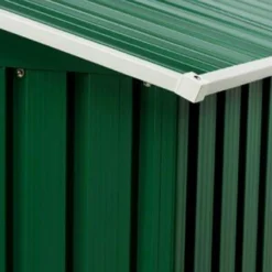 Abri De Jardin En Métal Vert Pin 4,78m² - DURAMAX + Kit D'ancrage -Jardin Fournitures Soldes abri de jardin en metal vert pin 478m duramax 4