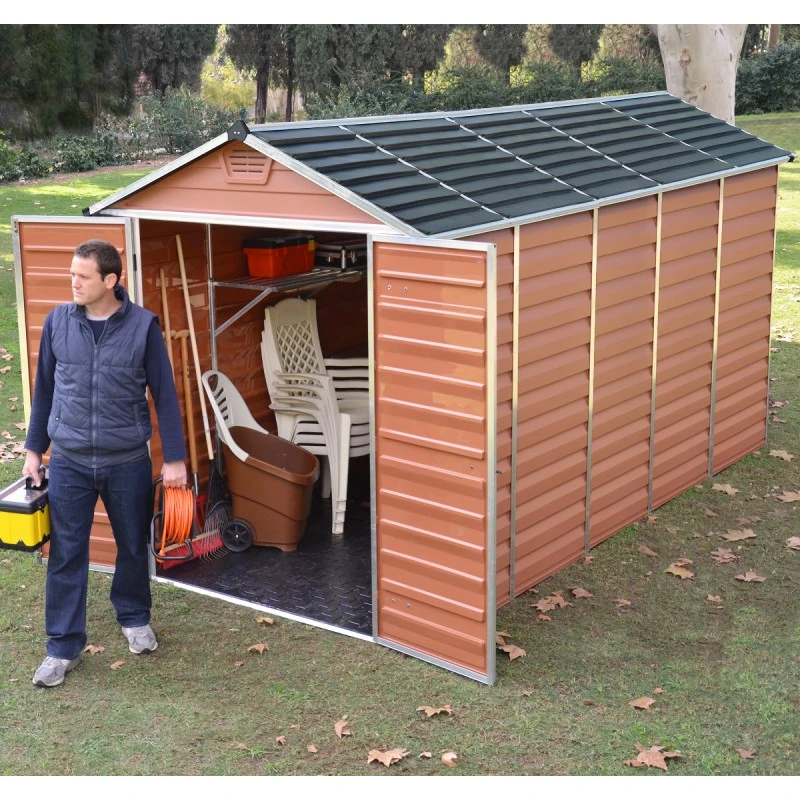 Abri De Jardin En Polycarbonate 6,59m² Skylight Amber - Palram - Canopia 3 Abri De Jardin En Polycarbonate 6,59m² Skylight Amber - Palram - Canopia – Image 3