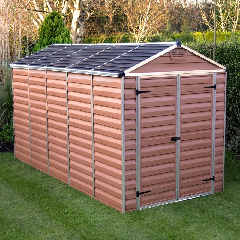 Abri De Jardin En Polycarbonate 6,59m² Skylight Amber - Palram - Canopia 1 Abri De Jardin En Polycarbonate 6,59m² Skylight Amber - Palram - Canopia