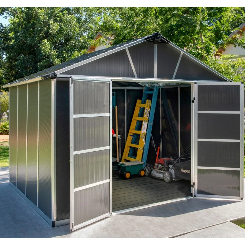 Abri De Jardin En Polycarbonate 7,9m² Sans Plancher YUKON - Palram - Canopia 4 Abri De Jardin En Polycarbonate 7,9m² Sans Plancher YUKON - Palram - Canopia – Image 4