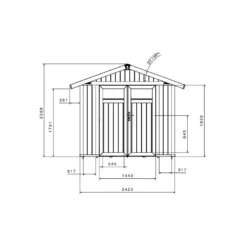 Abri De Jardin En PVC 4,9m² UTILITY Blanc Et Gris Vert Grosfillex + Kit Ancrage Offert 8 Abri De Jardin En PVC 4,9m² UTILITY Blanc Et Gris Vert Grosfillex + Kit Ancrage Offert -Jardin Fournitures Soldes abri de jardin en pvc 49m utility blanc et gris vert grosfillex 2