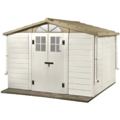 Abri De Jardin En PVC 6,85m² Avec Plancher Evo Tuscany 280 – Garofalo
