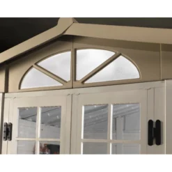 Abri De Jardin En PVC 6,85m² Avec Plancher Evo Tuscany 280 – Garofalo -Jardin Fournitures Soldes abri de jardin en pvc 685m avec plancher evo tuscany 280 garofalo 4