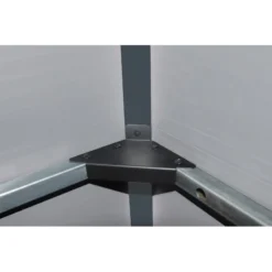 Abri De Jardin En Résine Beige 11m² + Kit De Fondation - JOBU -Jardin Fournitures Soldes abri de jardin en resine beige 11m kit de fondation jobu 3