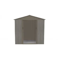 Abri De Jardin Métal 2,43m² Imitation Bois Vieilli -Jardin Fournitures Soldes abri de jardin metal 243m imitation bois vieilli 3