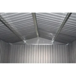 Abri De Jardin Métal 8,84m² FIRST Anthracite + Kit D'ancrage X-METAL -Jardin Fournitures Soldes abri de jardin metal 884m first anthracite kit d ancrage x metal 4