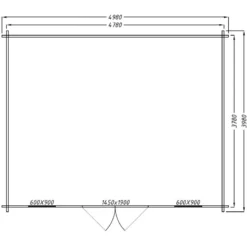 Abri En Bois Massif 19,8m² PLUS 28mm Traité Teinté Marron Gardy Shelter 9 Abri En Bois Massif 19,8m² PLUS 28mm Traité Teinté Marron Gardy Shelter -Jardin Fournitures Soldes abri en bois massif 198m plus 28mm traite teinte marron gardy shelter 3