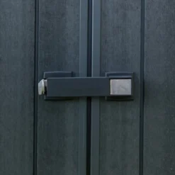 Abri Monopente En Résine Brossée Brossium 7,4m² + Plancher KETER -Jardin Fournitures Soldes abri en resine brossee monopente brossium 6m plancher keter 2