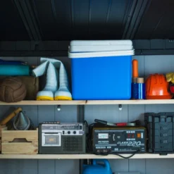 Abri Monopente En Résine Brossée Brossium 7,4m² + Plancher KETER -Jardin Fournitures Soldes abri en resine brossee monopente brossium 6m plancher keter 3