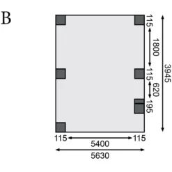 Carport Double En Bois Autoclave 28,3m² Avec Poteau En Arc Et Toit En Acier – KARIBU -Jardin Fournitures Soldes carport double en bois autoclave 283m avec poteau en arc et toit en acier karibu 3