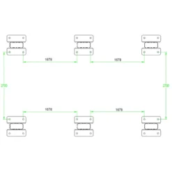 Carport En Aluminium Blanc 3x5,05m Et Polycarbonate 6mm X-METAL -Jardin Fournitures Soldes carport en aluminium blanc 3x505m et polycarbonate 6mm x metal 3