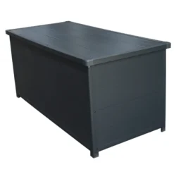 Coffre De Jardin En Résine Anthracite 610L - Jôbu -Jardin Fournitures Soldes coffre de jardin en resine anthracite 610l jobu 2