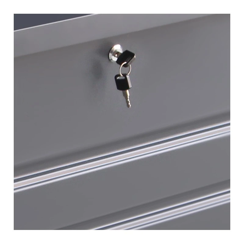 Coffre De Rangement En Métal Anthracite 400L Avec Plancher X-METAL 5 Coffre De Rangement En Métal Anthracite 400L Avec Plancher X-METAL – Image 5