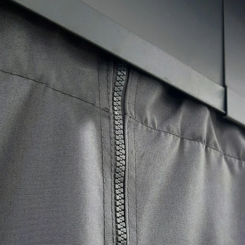 Ensemble De Rideaux 4 Pièces Pour Pergolas Dallas 4900 De 18m² - Palram - Canopia 4 Ensemble De Rideaux 4 Pièces Pour Pergolas Dallas 4900 De 18m² - Palram - Canopia – Image 4