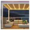 Kit éclairage 2 Lames Blanches LEDS 3m + Télécommande Pour Pergola Ombrea