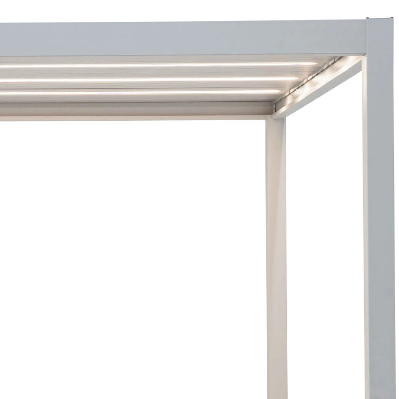 Kit éclairage 2 Lames Blanches LEDS 3m + Télécommande Pour Pergola Ombrea 3 Kit éclairage 2 Lames Blanches LEDS 3m + Télécommande Pour Pergola Ombrea – Image 3