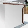 Kit Gouttières Marron - Pack Prêt à La Pose Pour Abri Woodlife Garden 9m²