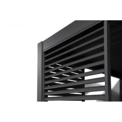 Panneau Latéral à Ventelles 1m OMBREA - Anthracite -Jardin Fournitures Soldes panneau lateral a ventelles 1m ombrea 1 2