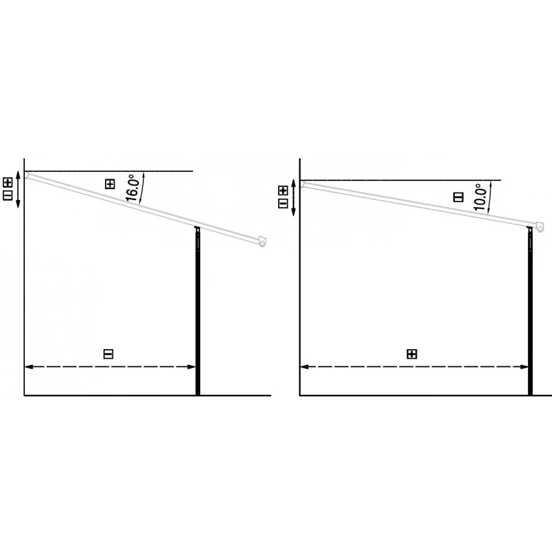 Pergola Adossée Ajustable - Toit De Terrasse En Alu 3,75x2,55m X-METAL 6 Pergola Adossée Ajustable - Toit De Terrasse En Alu 3,75x2,55m X-METAL – Image 6