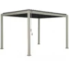 Pergola Bioclimatique Autoportante En Alu Aspect Bois 3x4m Ombrea