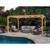 Pergola En Bois Lamellé-collé 800x300cm Alicante – Maderland