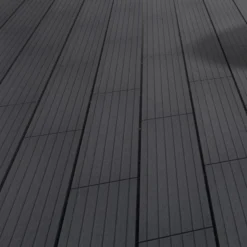 Plancher En Bois Composite - Lot De 0,6m² - Lames Clipsables - Gris - Compolife 9 Plancher En Bois Composite - Lot De 0,6m² - Lames Clipsables - Gris - Compolife -Jardin Fournitures Soldes plancher en bois composite lot de 06m lames clipsables gris compolife 4