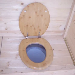 Toilettes Sèches Grand Modèle En Bois Massif Panneaux 16mm + Plancher -Jardin Fournitures Soldes toilettes seches grand modele en bois massif certifie panneaux 16mm plancher 5