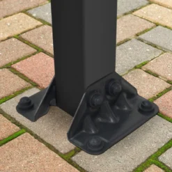 Toit De Terrasse En Aluminium Gris 3x7,30m + PC 16mm Olympia - Palram - Canopia -Jardin Fournitures Soldes toit de terrasse en aluminium gris 3x730m pc 16mm olympia palram 2